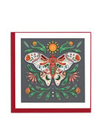 Quilling Cards Cottage Core Moth Quilling Card