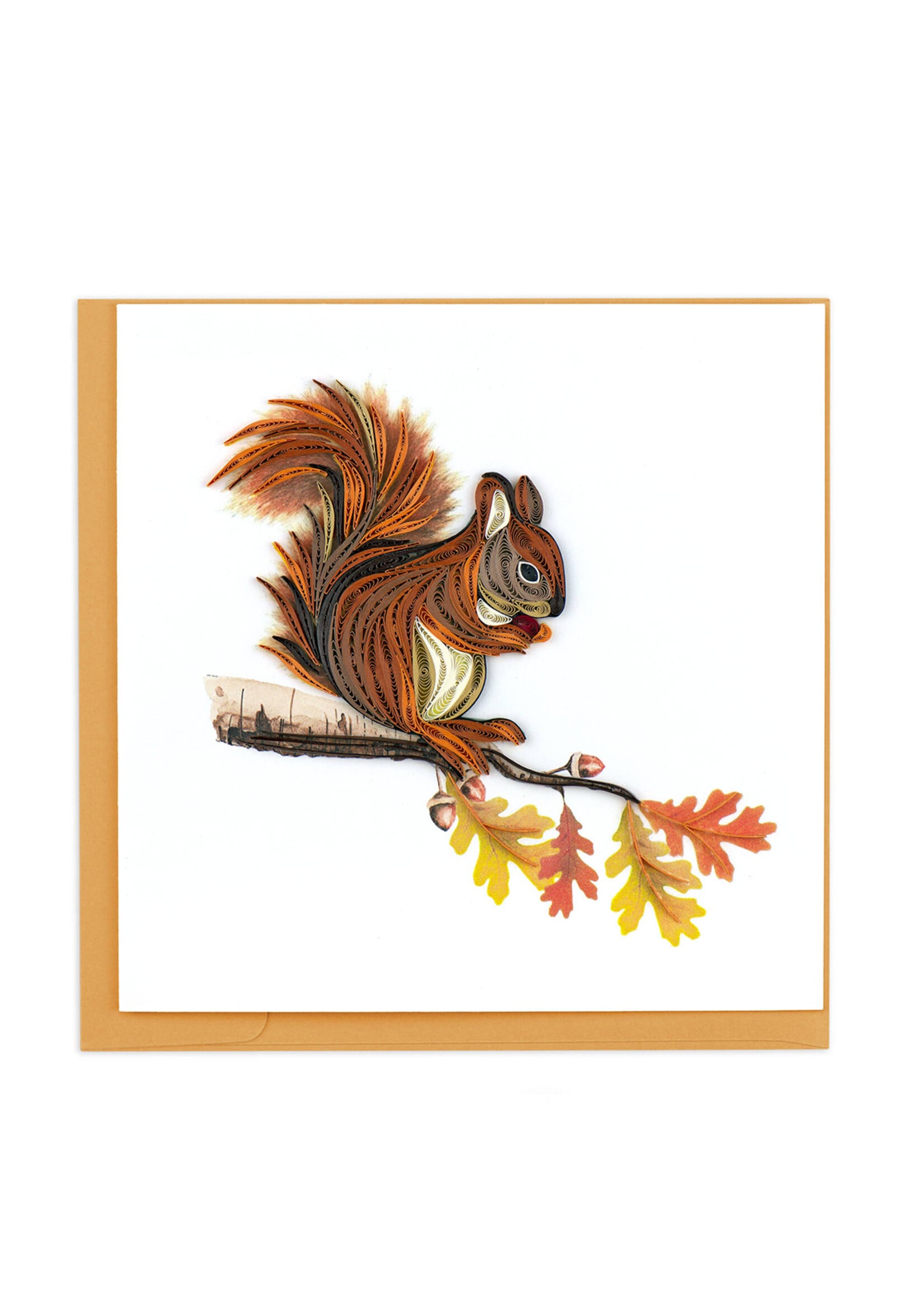 Quilling Cards Squirrel Quilling Card