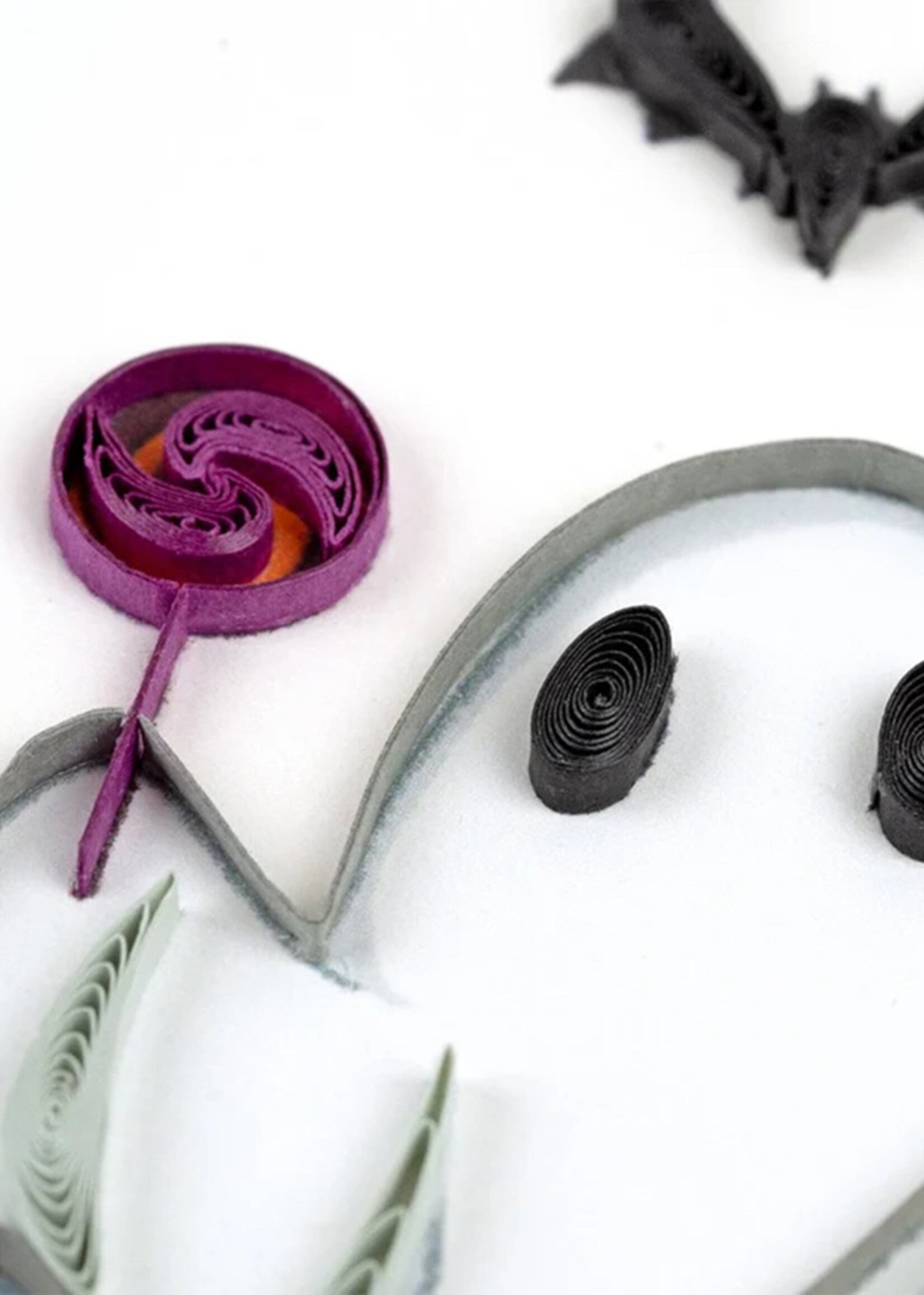 Quilling Cards Ghost Trio Quilling Card