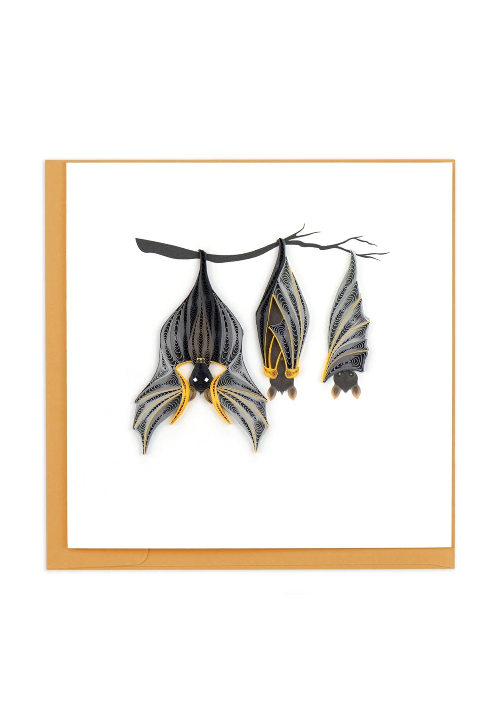 Quilling Cards Bats Quilling Card
