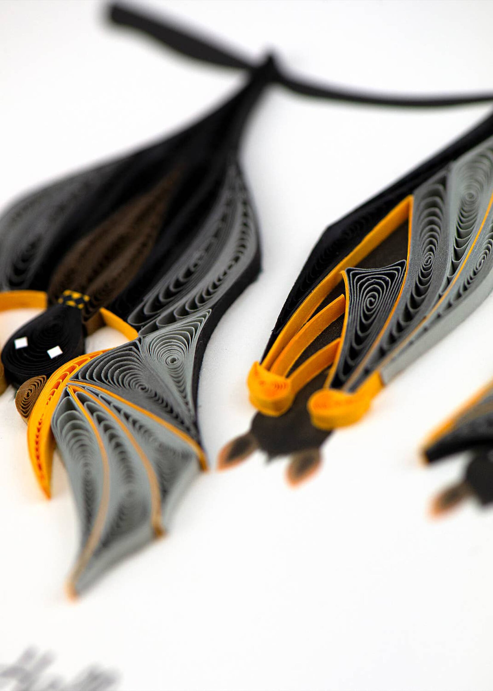 Quilling Cards Bats Quilling Card