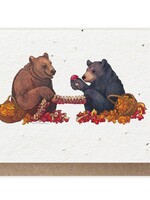 Small Victories Bears and Mushrooms Plantable Card