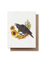 Small Victories Raven Plantable Card