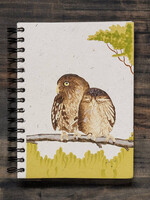 Mr. Ellie Pooh Owls on a Branch Notebook