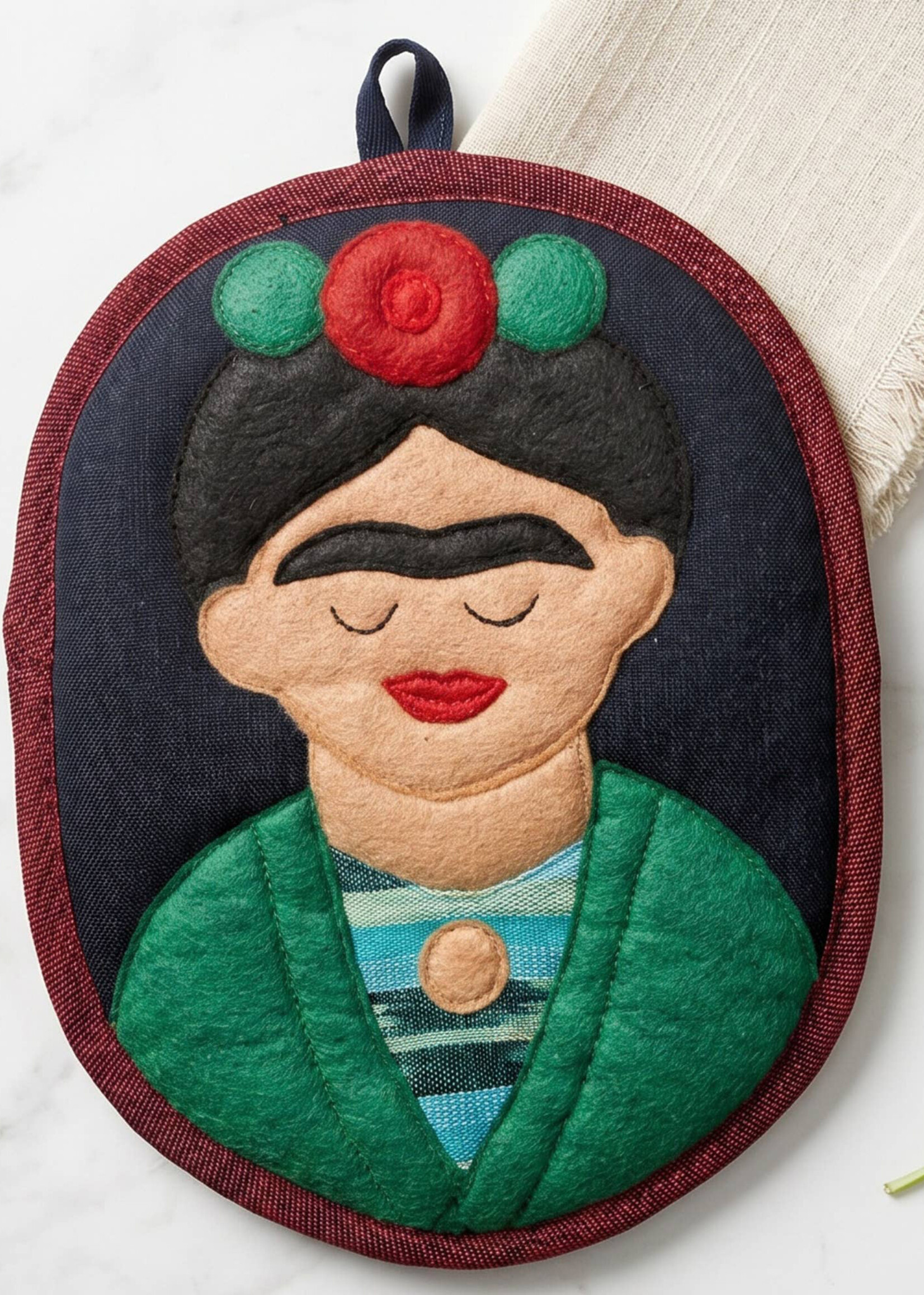 Upavim Frida the Artist Potholder