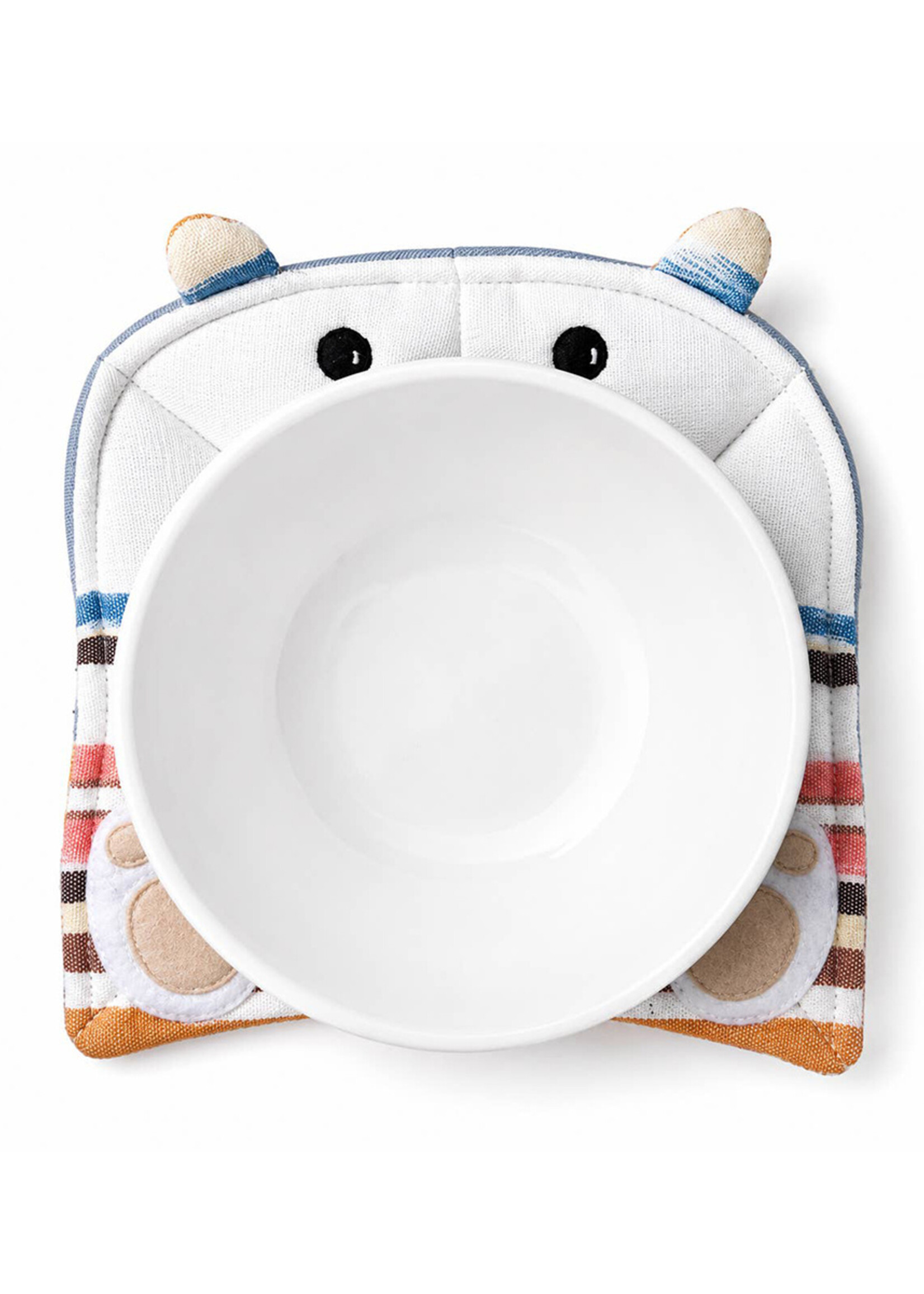 Upavim Polar Bear Microwave Bowl Cozy