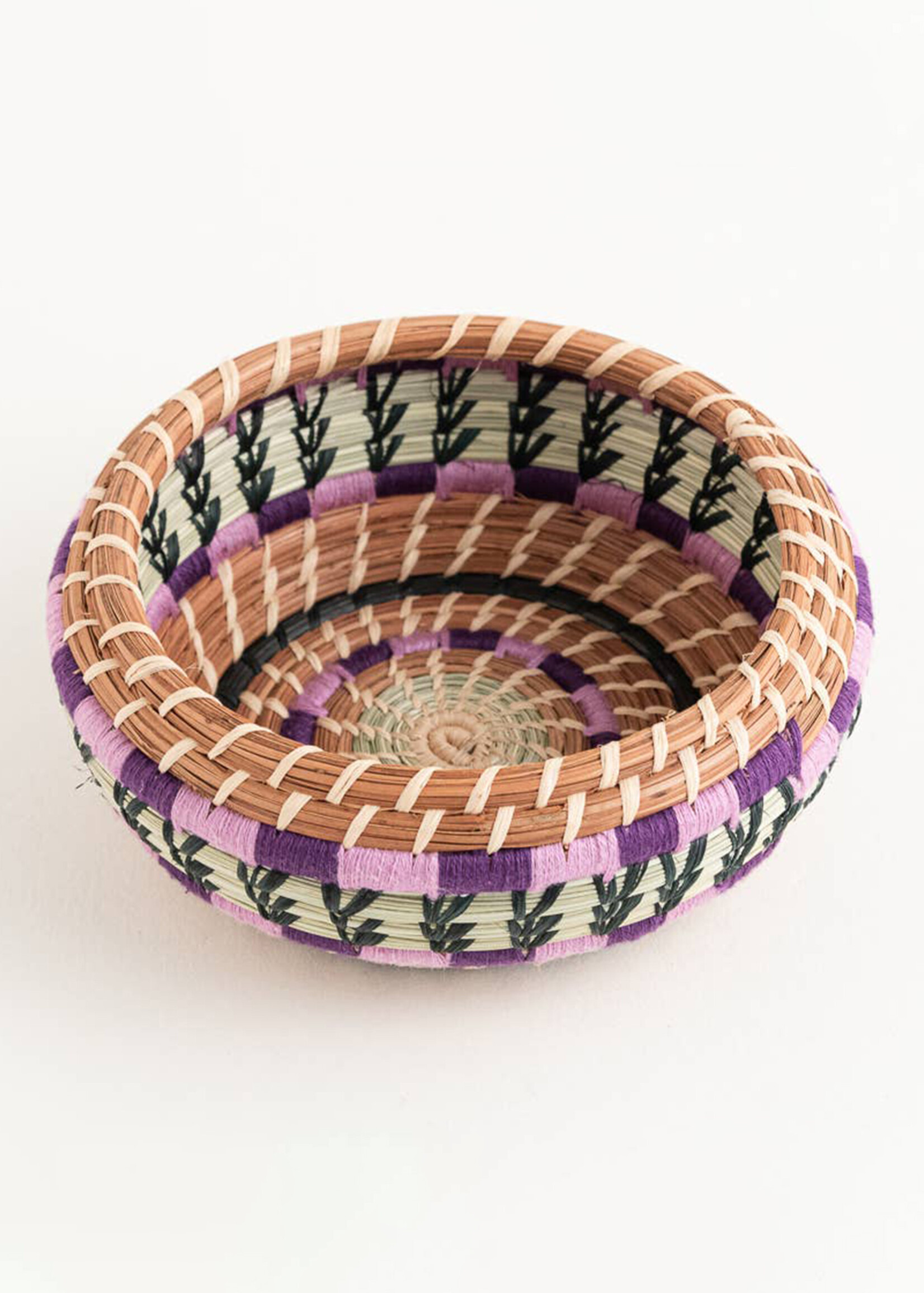 Mayan Hands Small Aurora Basket