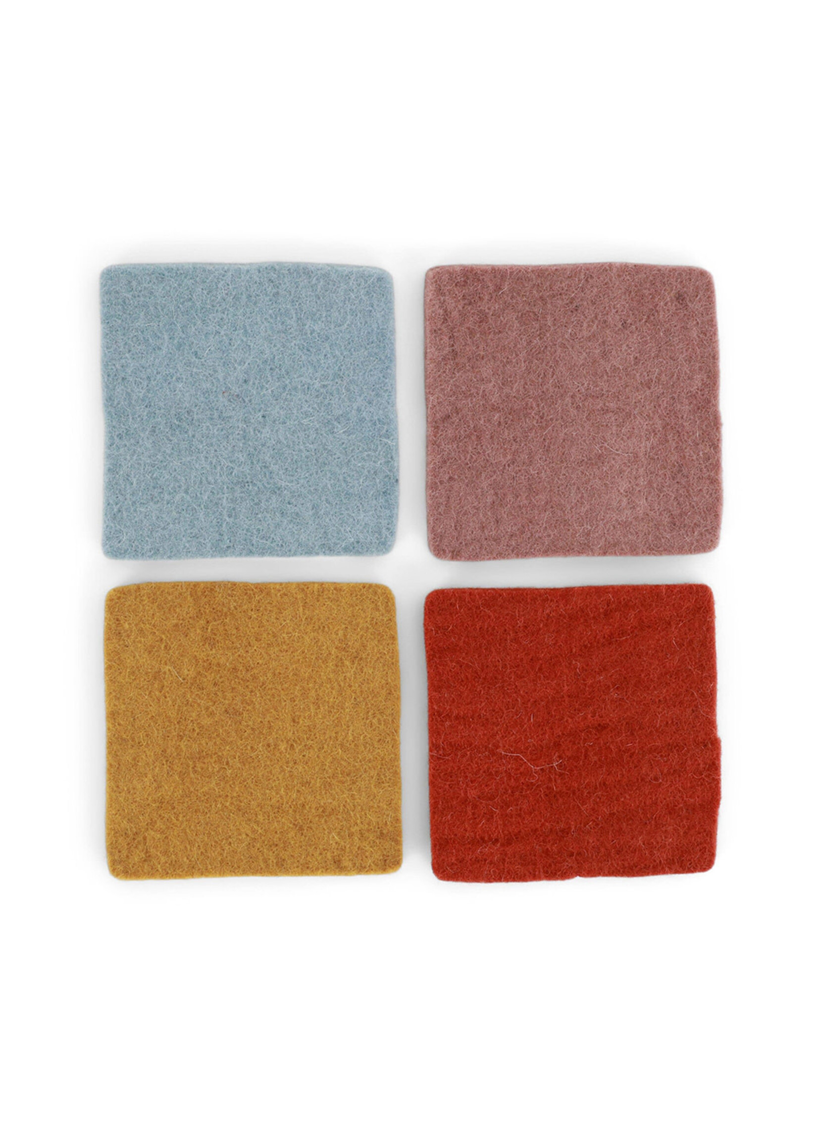 Gry and Sif Felt Coasters Set - Color Mix #2