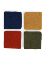 Gry and Sif Felt Coasters Set - Color Mix #1