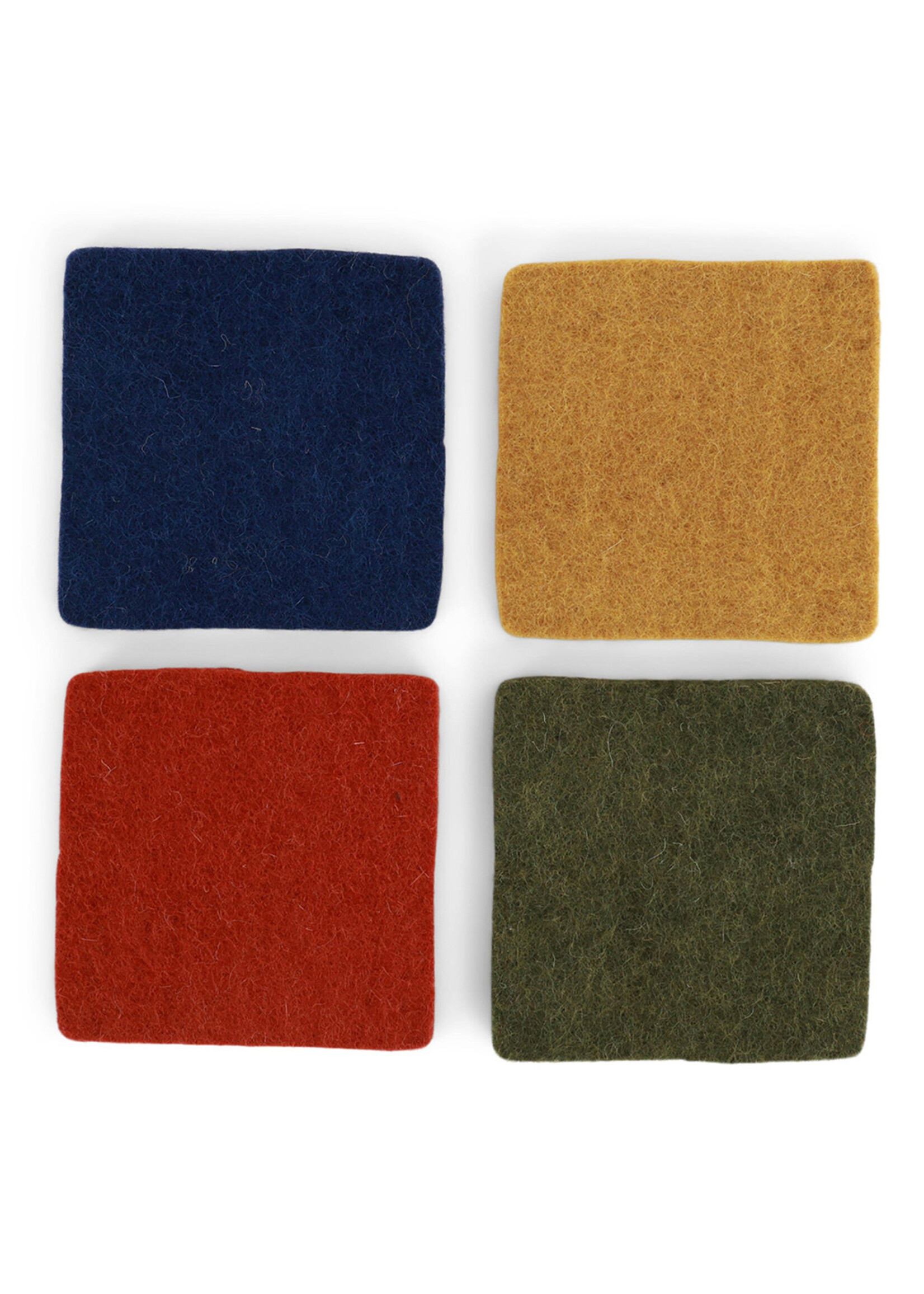 Gry and Sif Felt Coasters Set - Color Mix #1