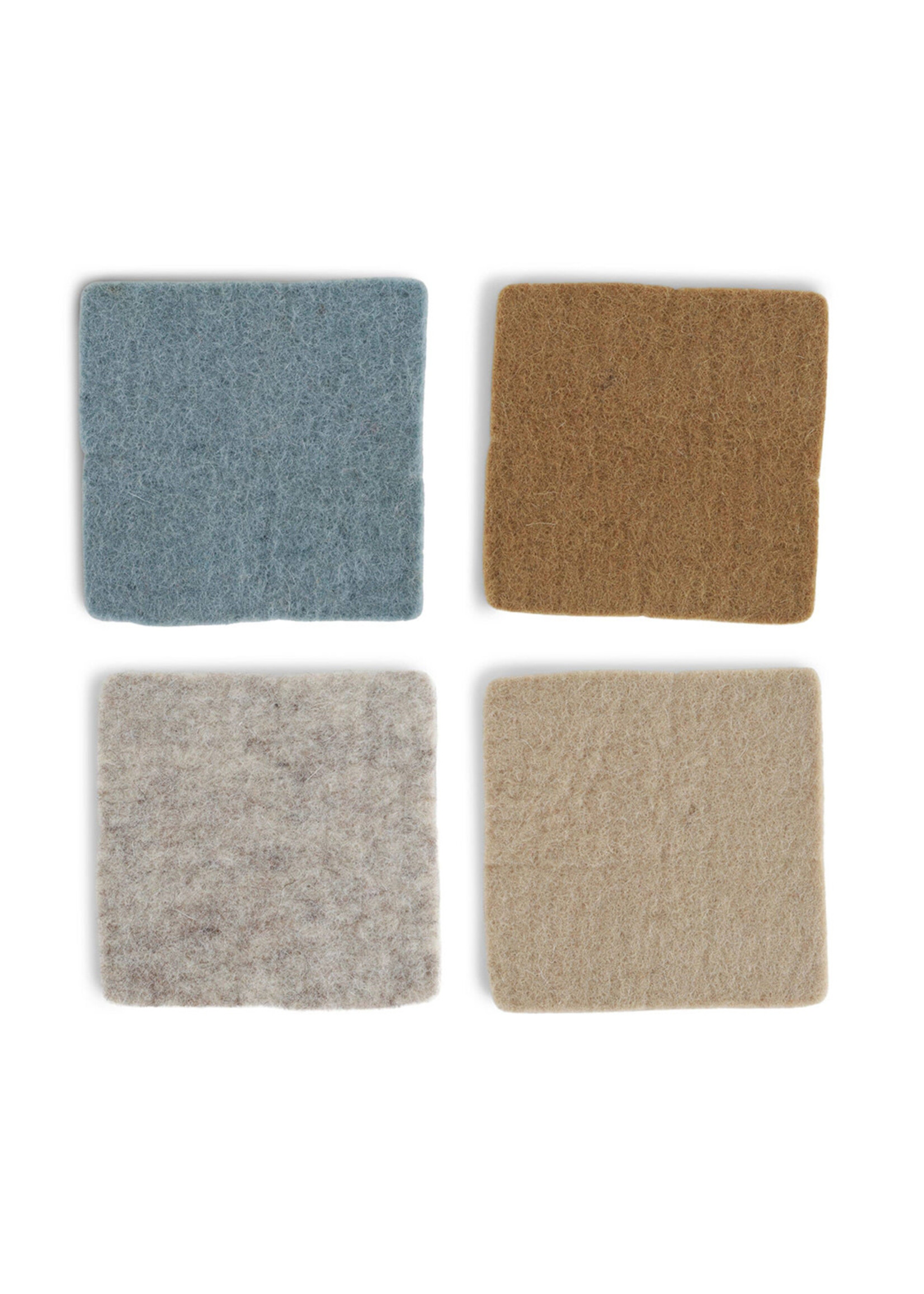 Gry and Sif Felt Coasters Set - Color Mix #11