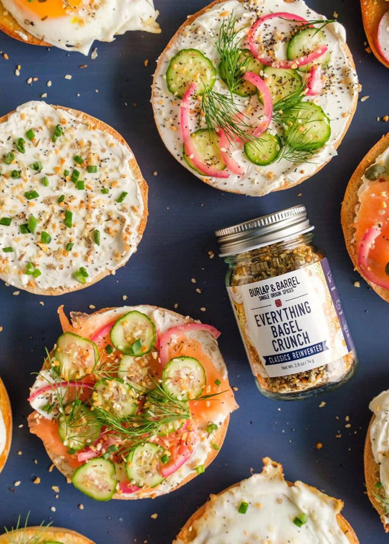 Burlap & Barrel Everything Bagel Crunch Spice Blend