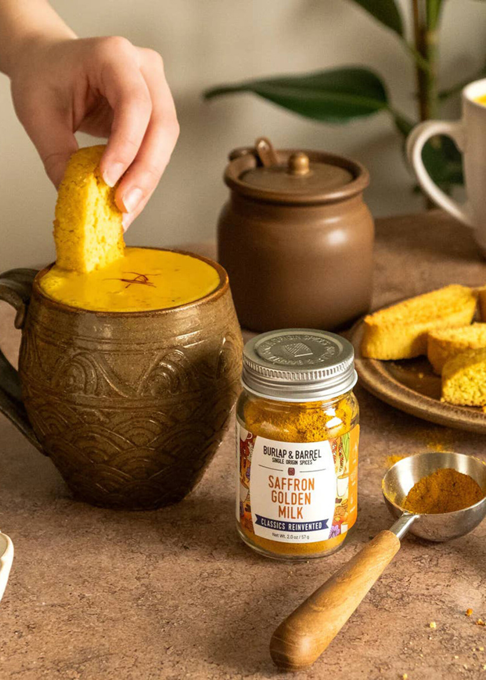 Burlap & Barrel Saffron Golden Milk Spice Blend
