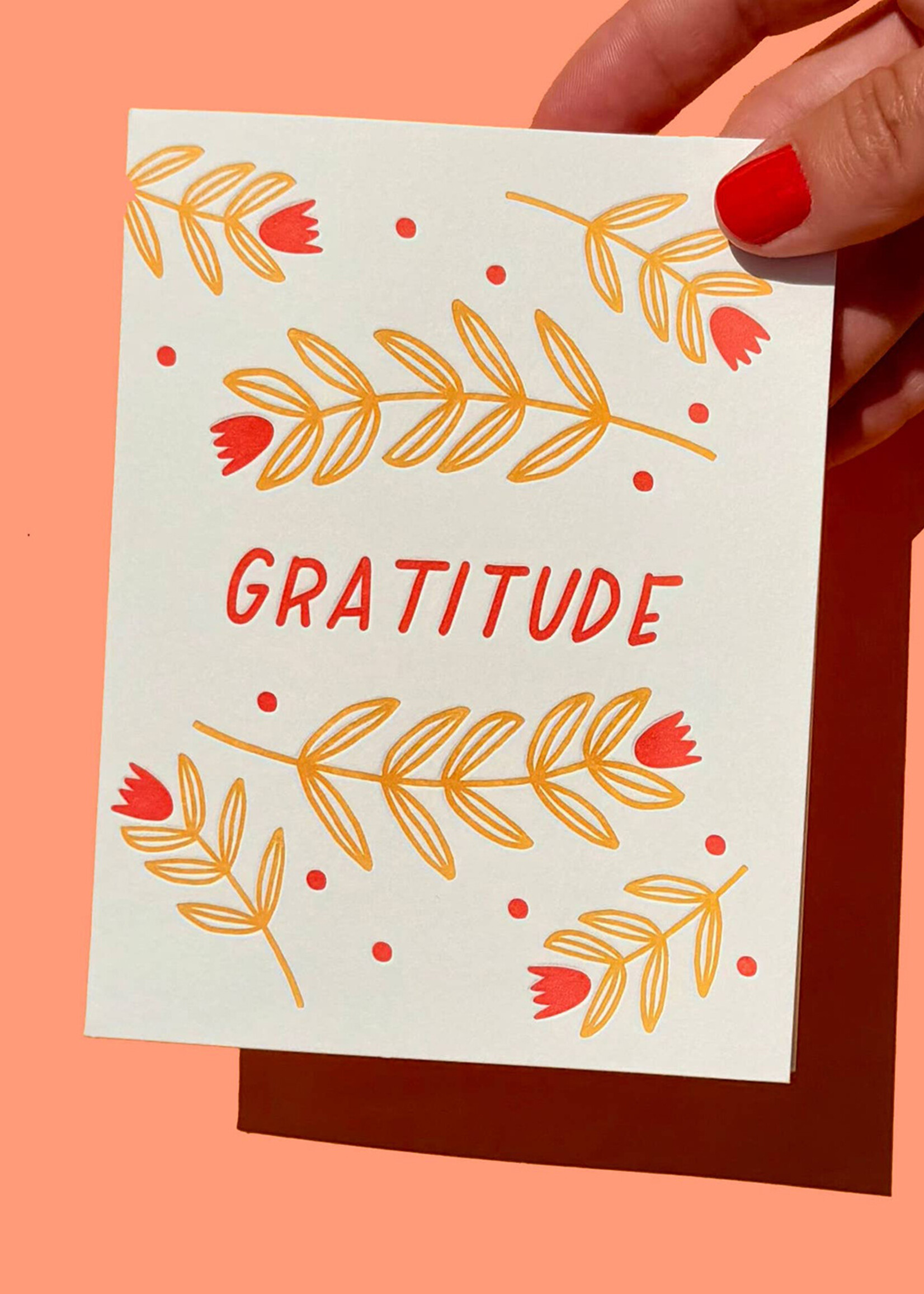 Ink Meets Paper Harvest Gratitude Card