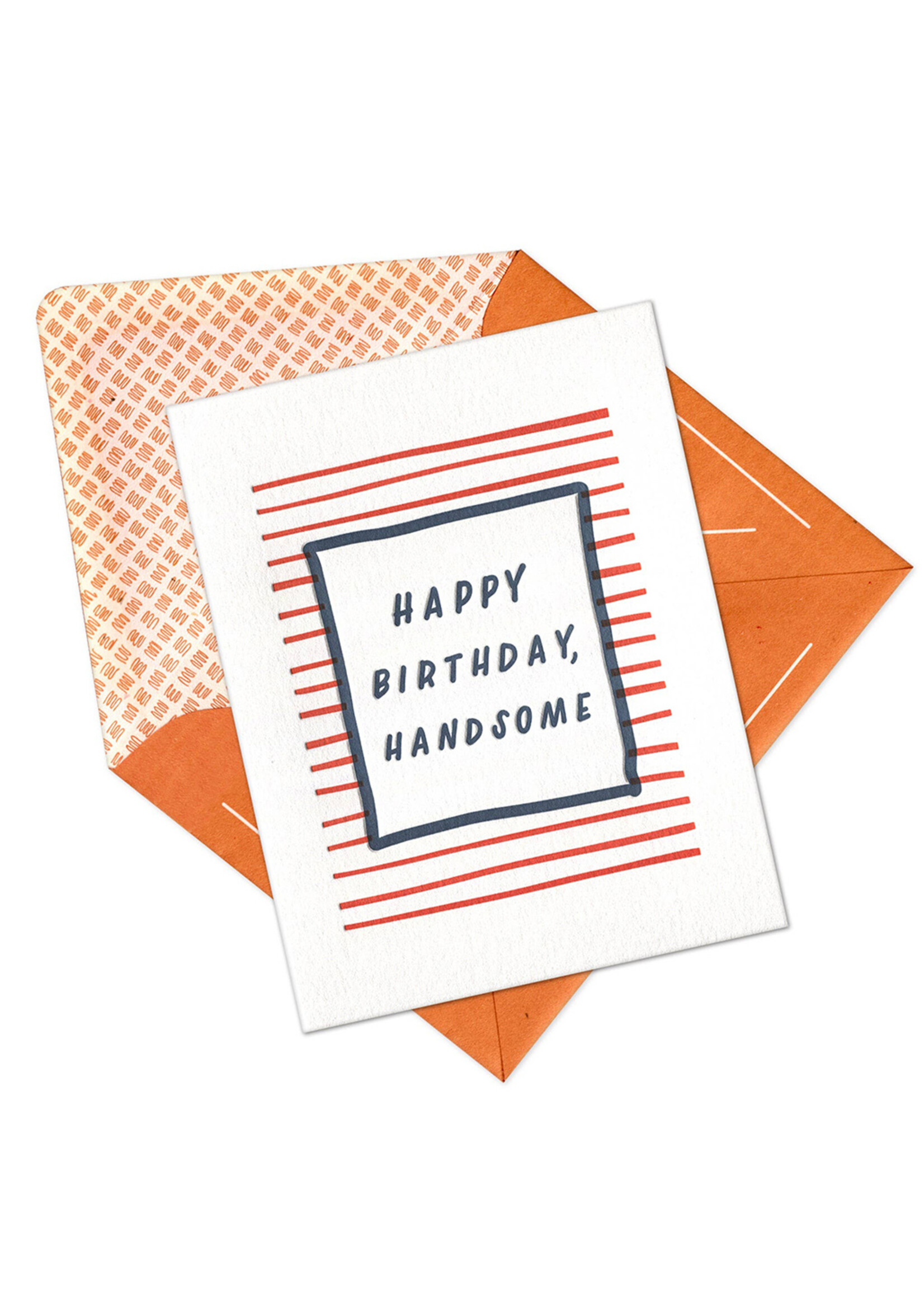 Ink Meets Paper Happy Birthday Handsome Card
