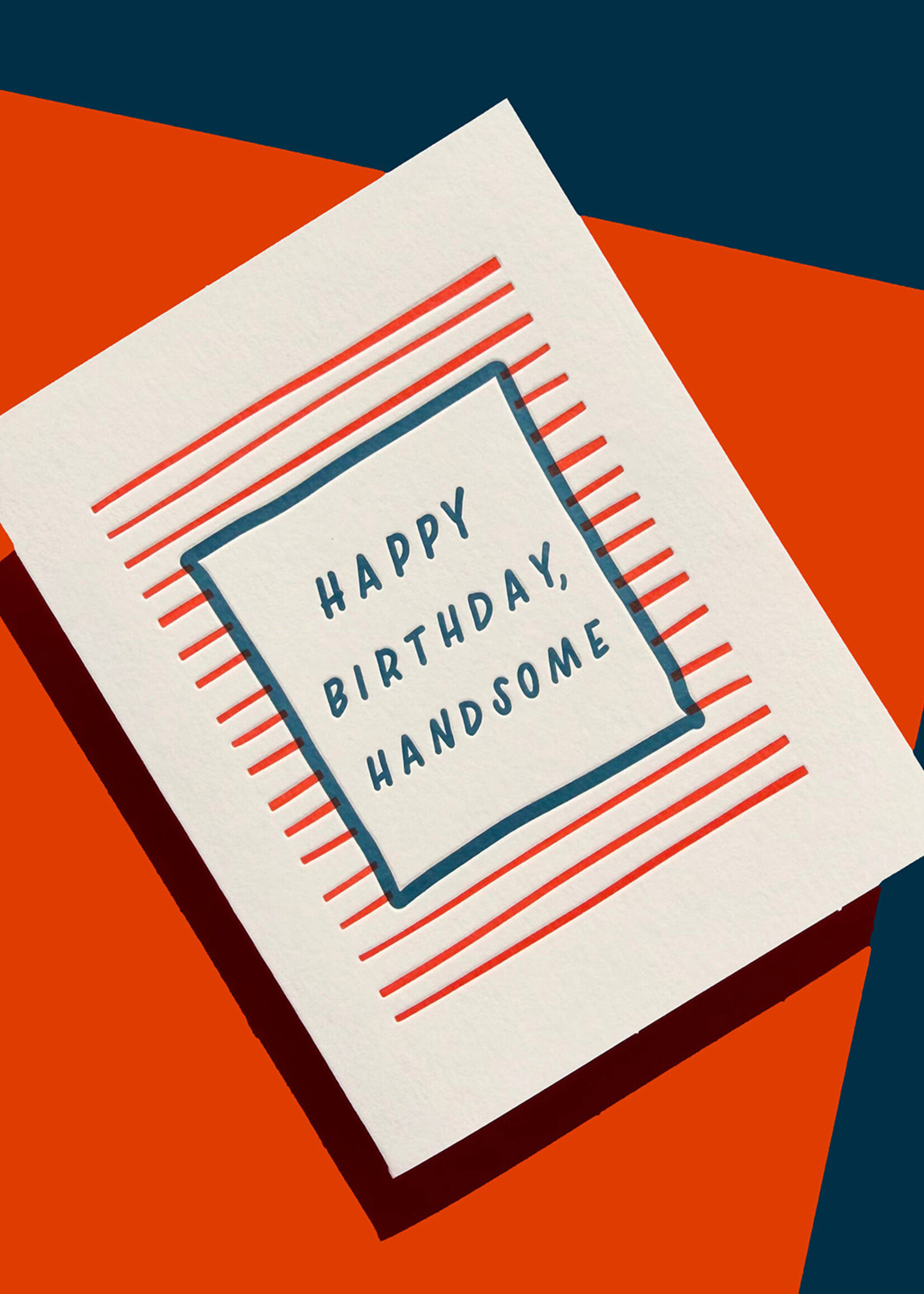 Ink Meets Paper Happy Birthday Handsome Card