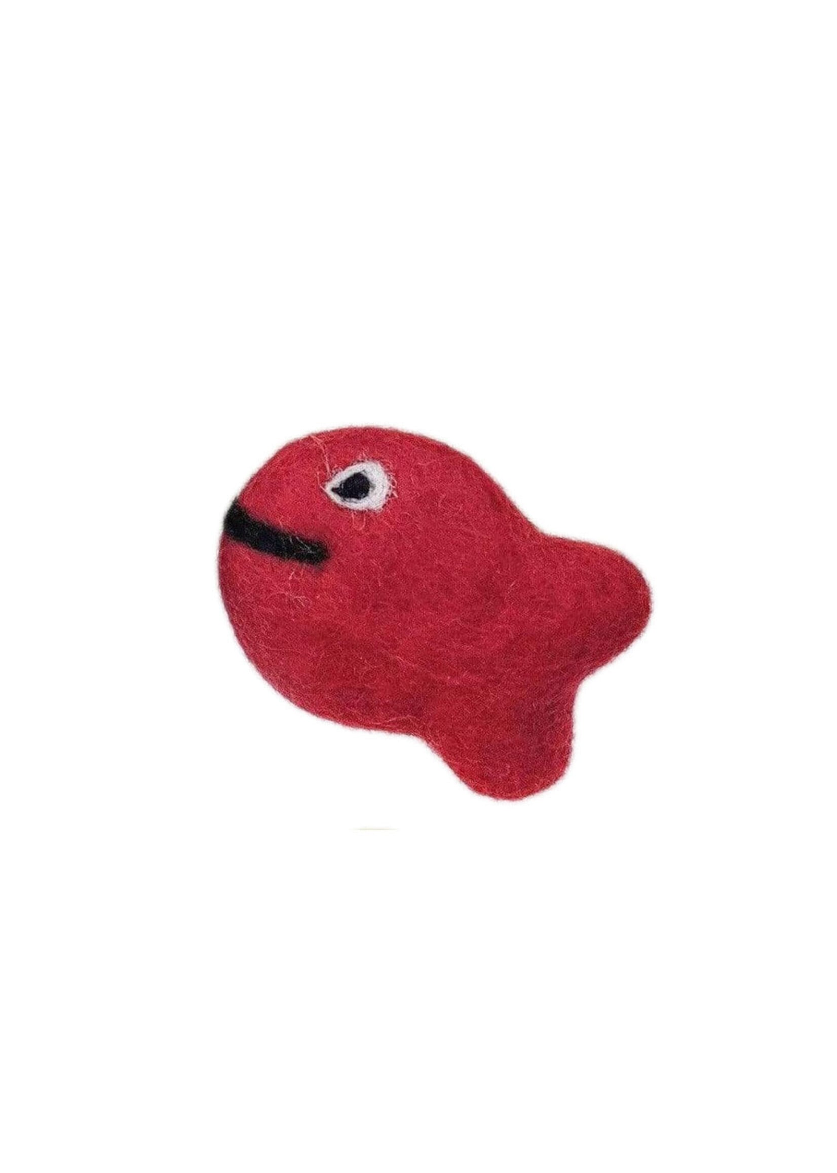 Friendsheep Fish Felt Cat Toy