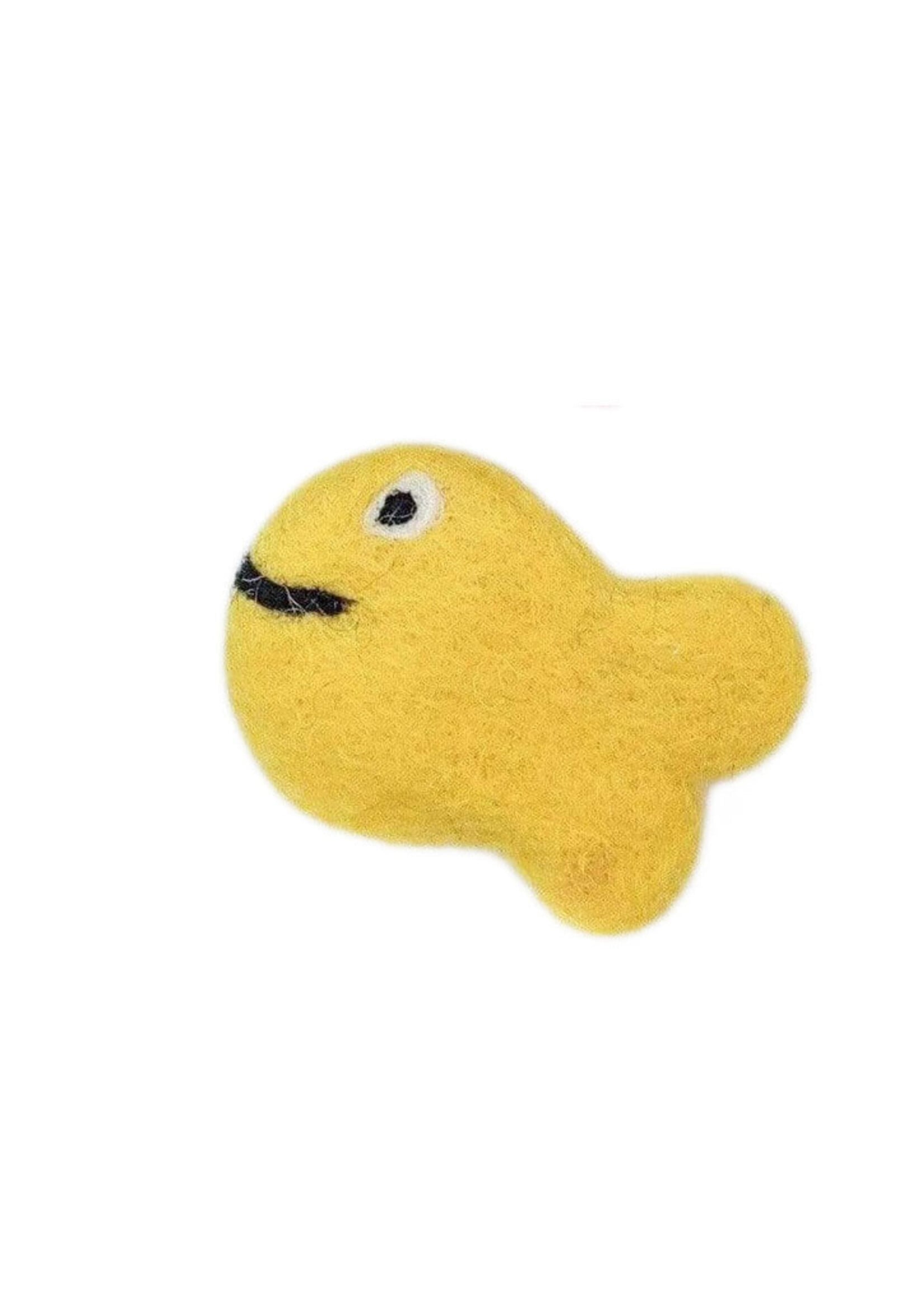 Friendsheep Fish Felt Cat Toy