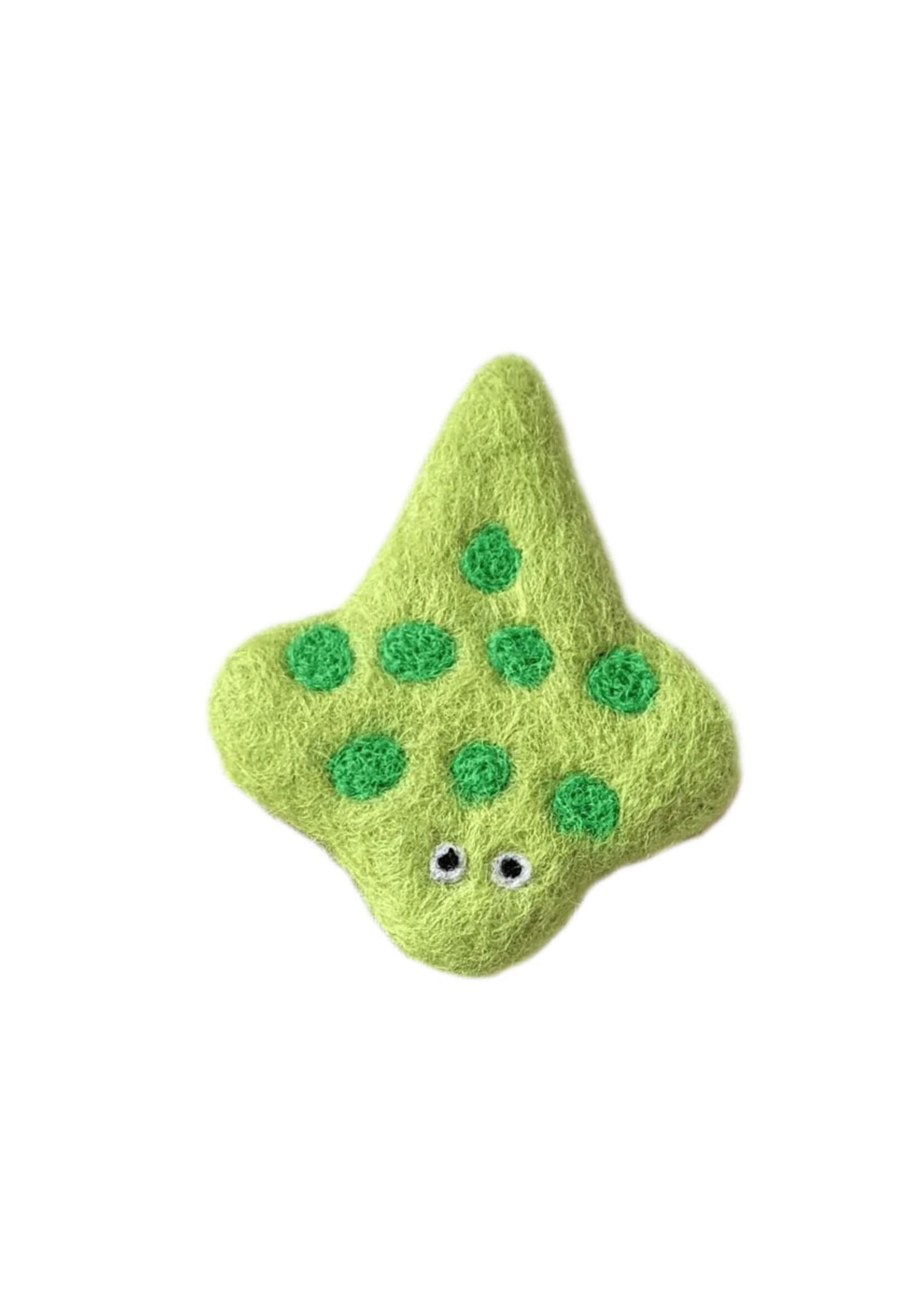 Friendsheep Stingray Felt Cat Toy