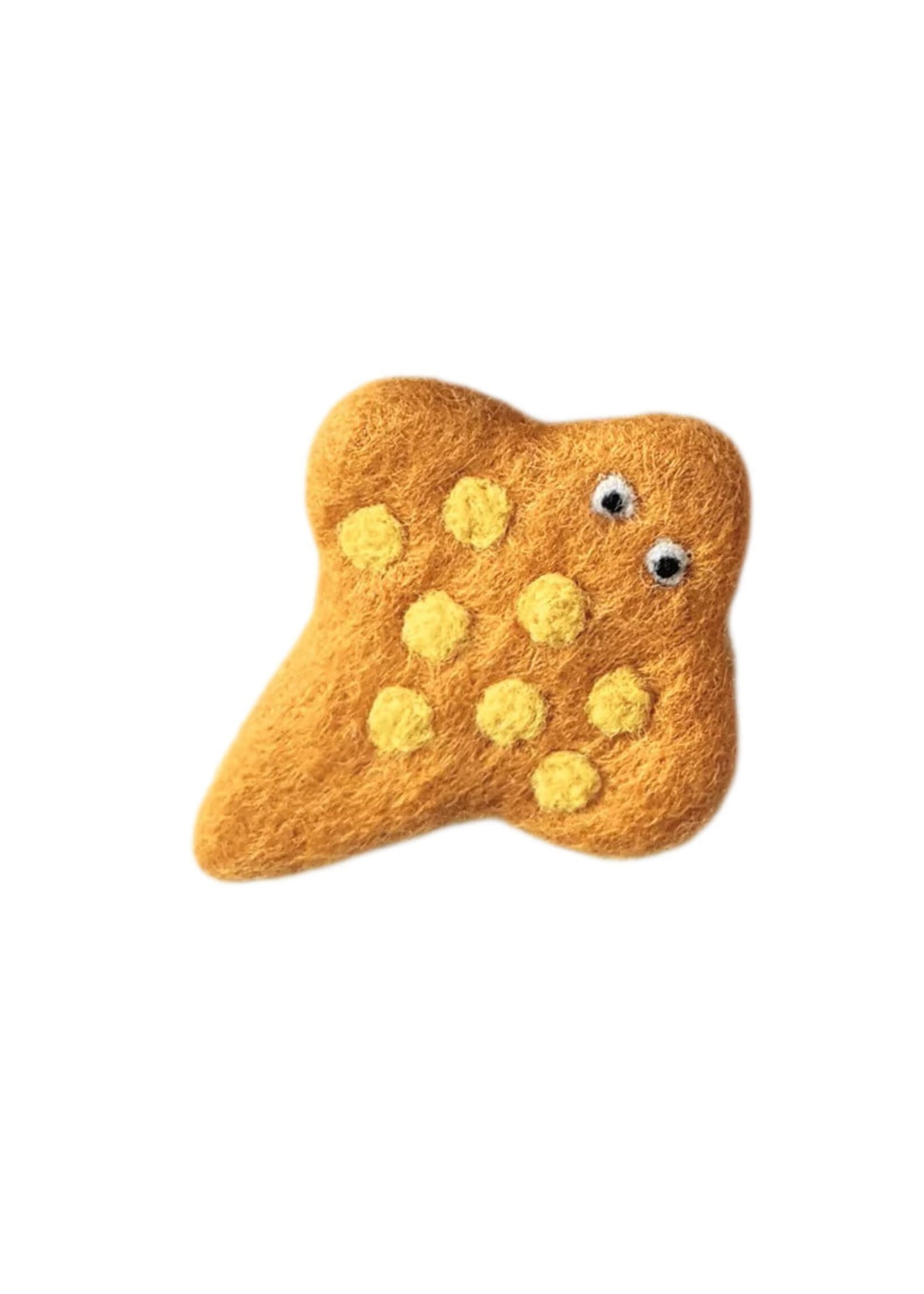 Friendsheep Stingray Felt Cat Toy