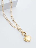 Noonday Ardent Heart Locket Necklace