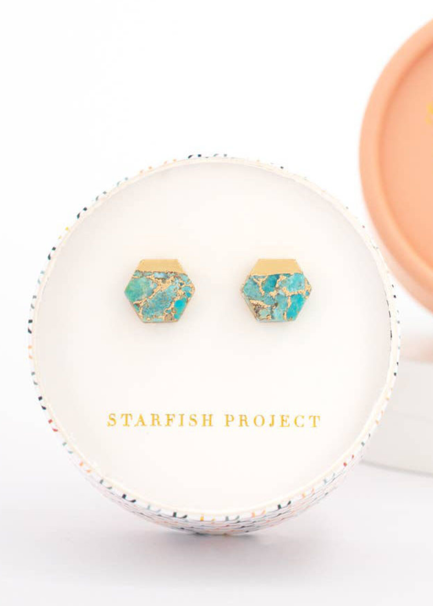 Starfish Project Oasis Turquoise Stud Earrings