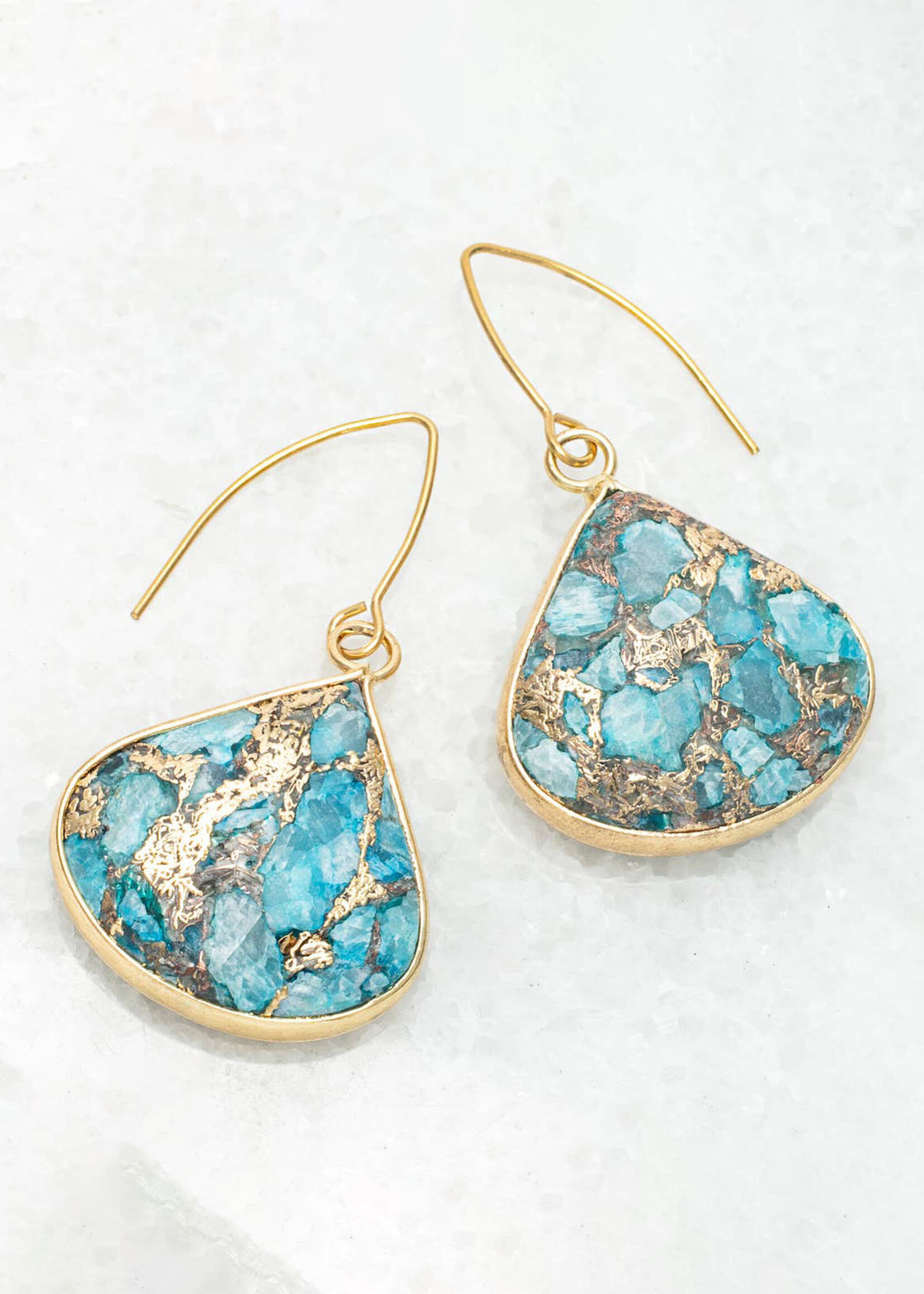 Starfish Project Emperor Stone Blossom Earrings