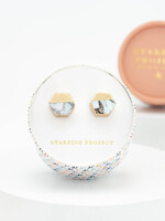 Starfish Project White Canopy Stud Earrings