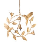 Matr Boomie Mitra Hummingbird Bell Wreath Chime