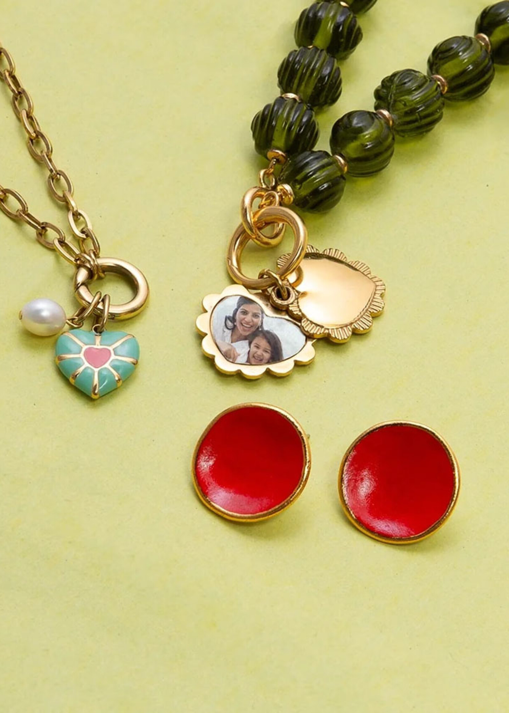 Noonday Ardent Heart Locket Necklace