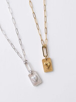 Noonday Heart Keeper Locket Necklace
