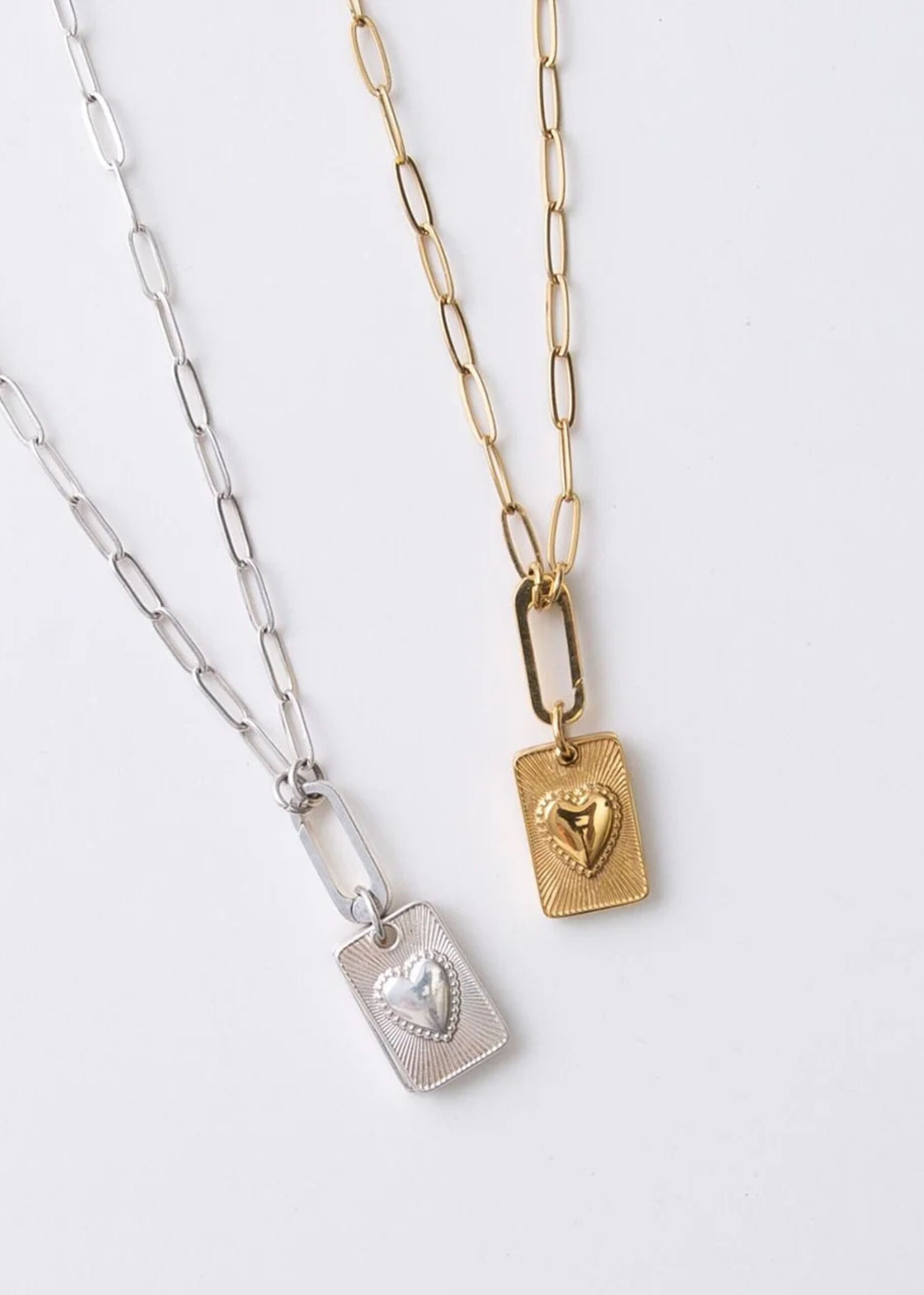 Noonday Heart Keeper Locket Necklace
