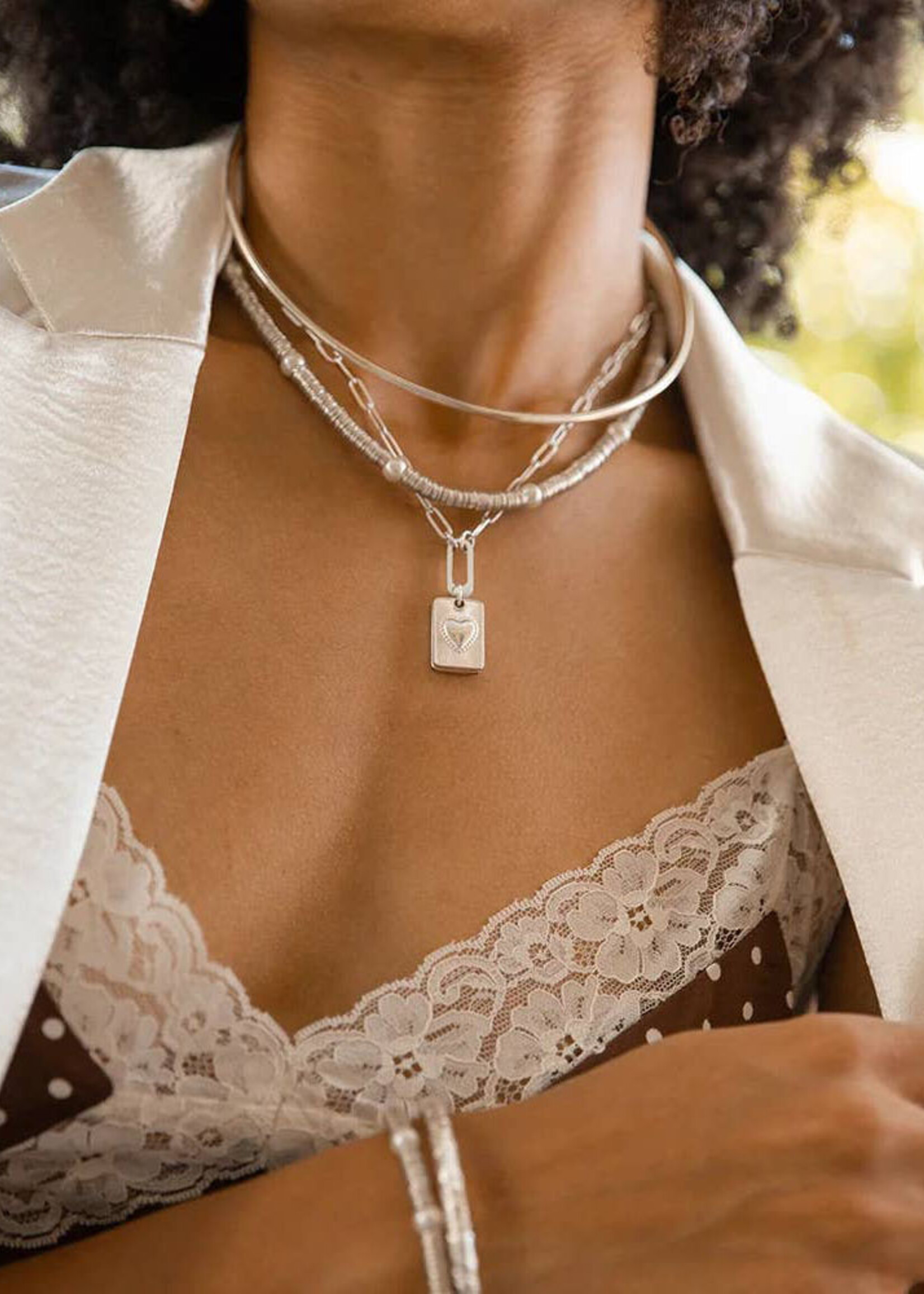 Noonday Heart Keeper Locket Necklace