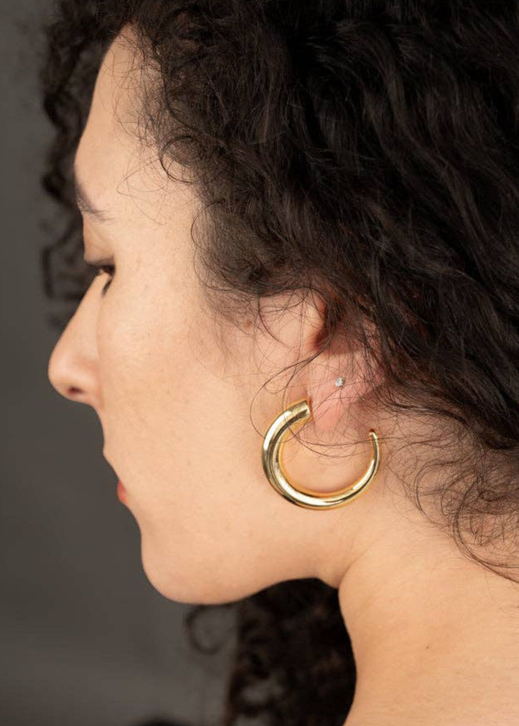 Starfish Project Golden Grace Hoop Earrings