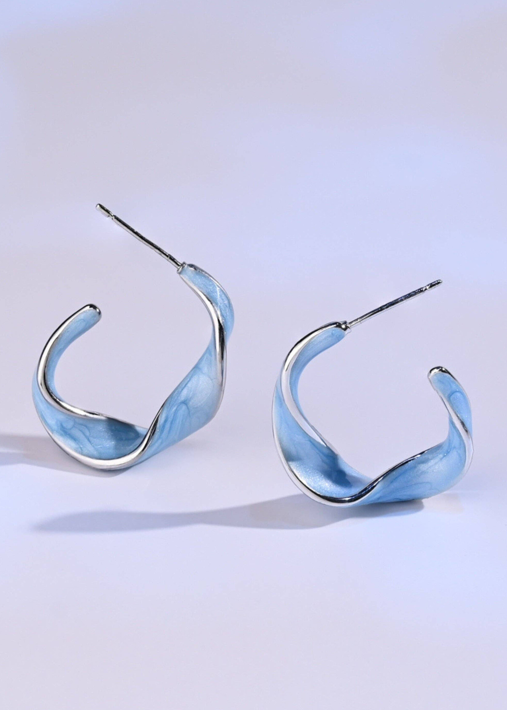 Starfish Project With a Twist Earrings - Sky Blue