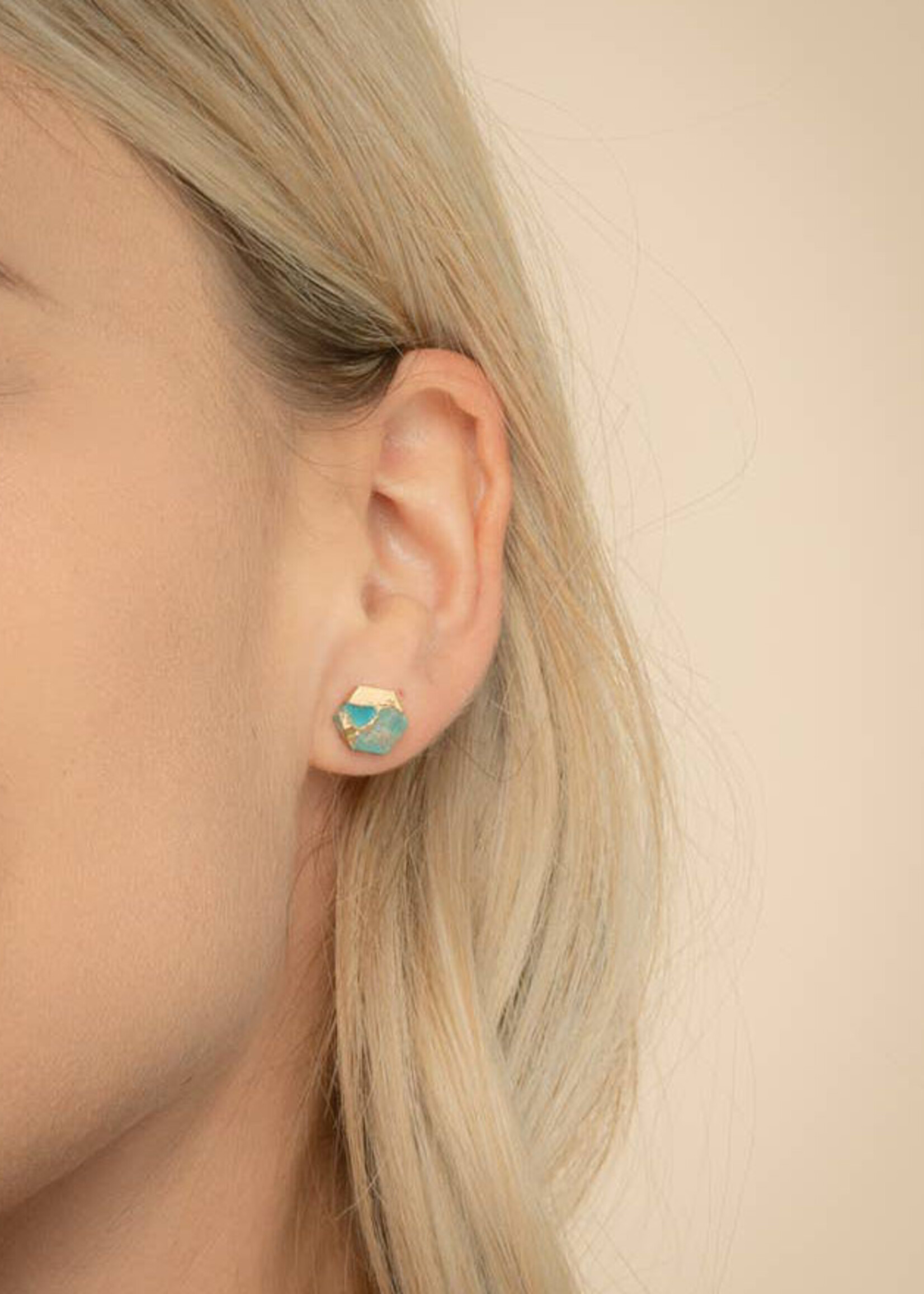 Starfish Project Oasis Turquoise Stud Earrings