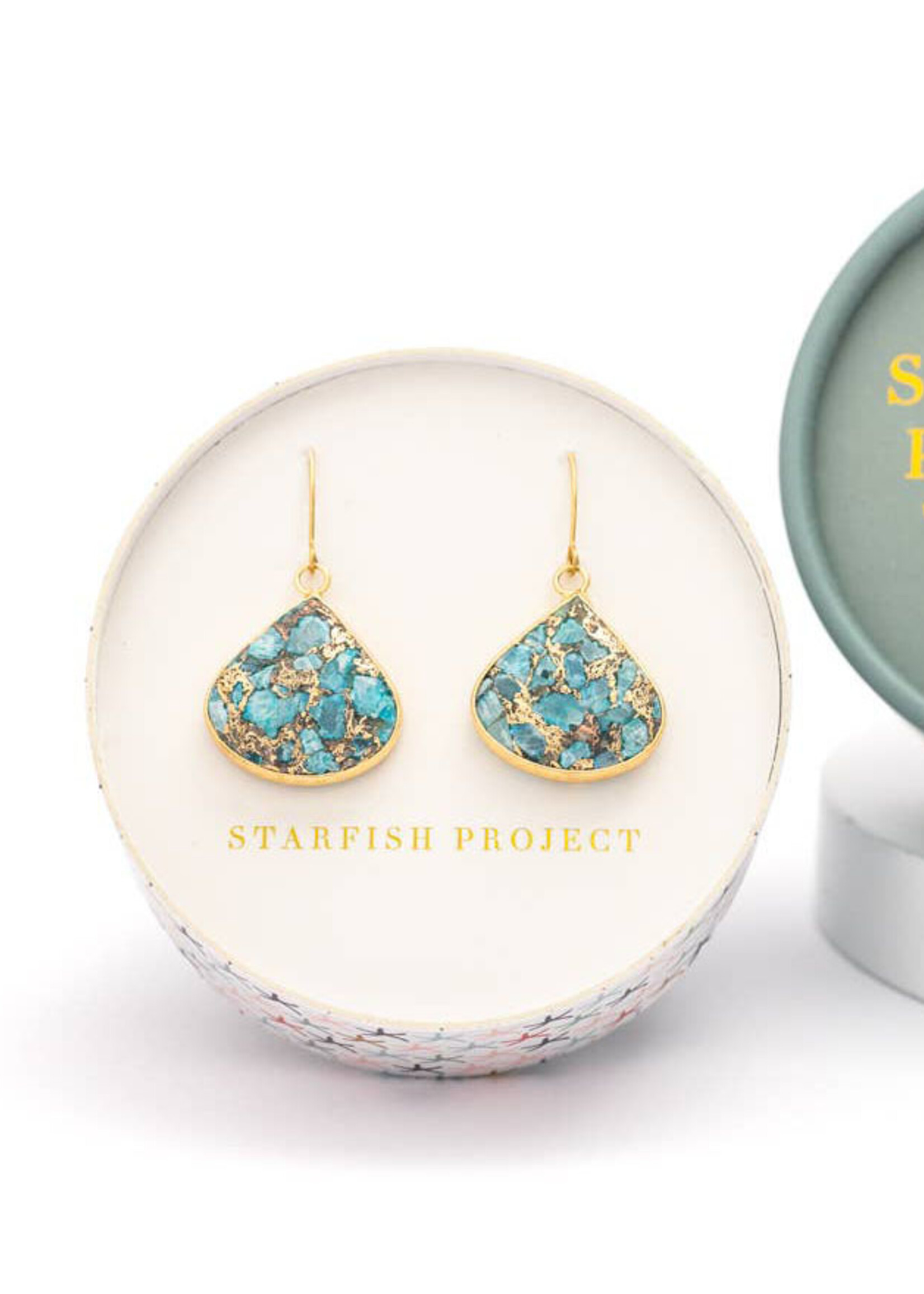 Starfish Project Emperor Stone Blossom Earrings