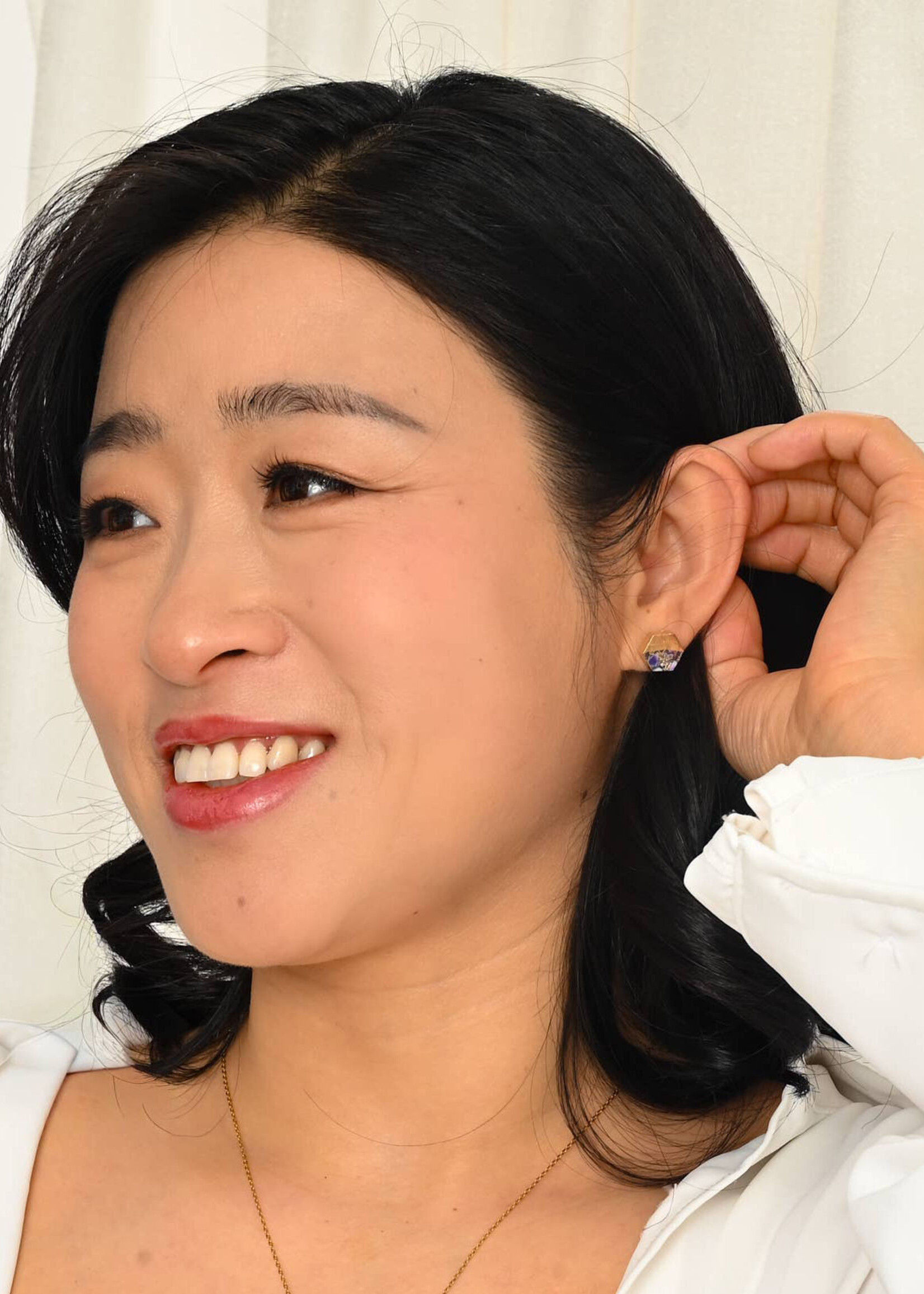 Starfish Project Royal Purple Canopy Stud Earrings