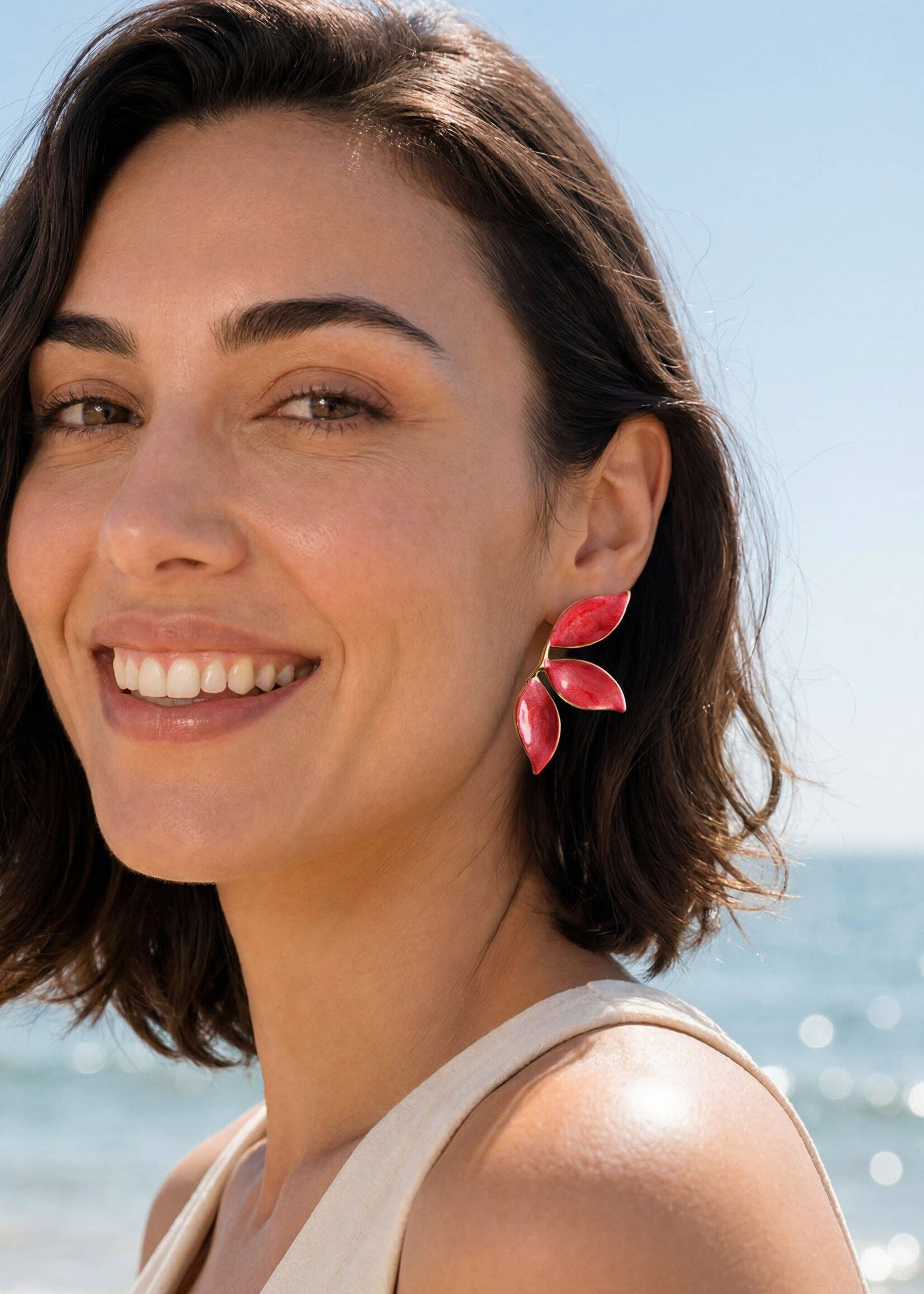 Starfish Project Ruby Glow Canopy Earrings