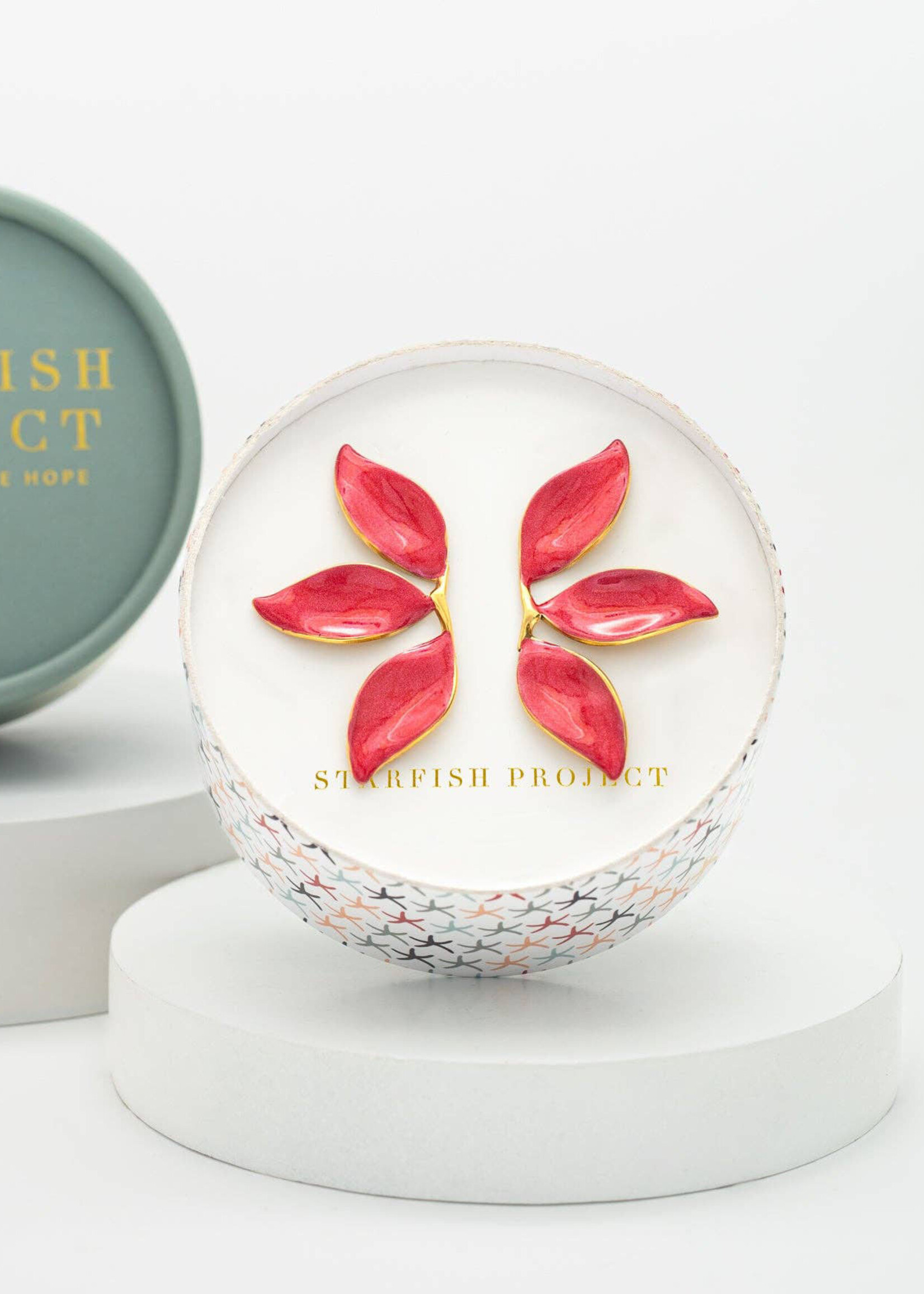 Starfish Project Ruby Glow Canopy Earrings