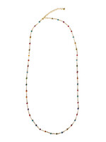 WorldFinds Dotted Kantha Milieu Necklace