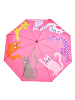 Original Duckhead Fuchsia Arty Cats Duckhead Umbrella