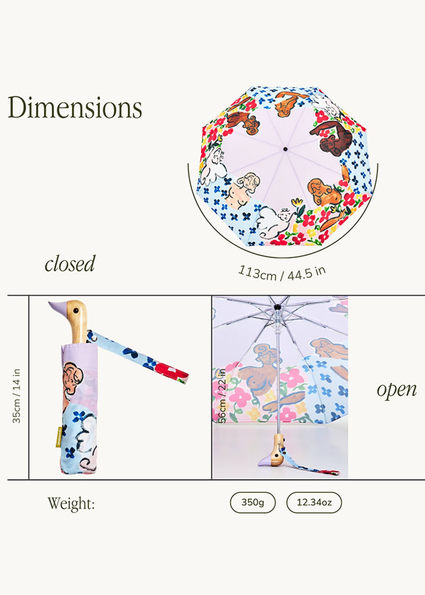 Original Duckhead Heaven's Garden Duckhead Umbrella