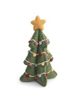 Gry and Sif Small 6" Felt Christmas Tree with Garland
