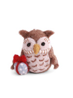 Gry and Sif Felt Owl with Gift Ornament
