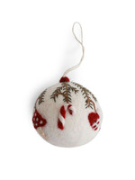 Gry and Sif Felt Bauble Ornament - Ornaments
