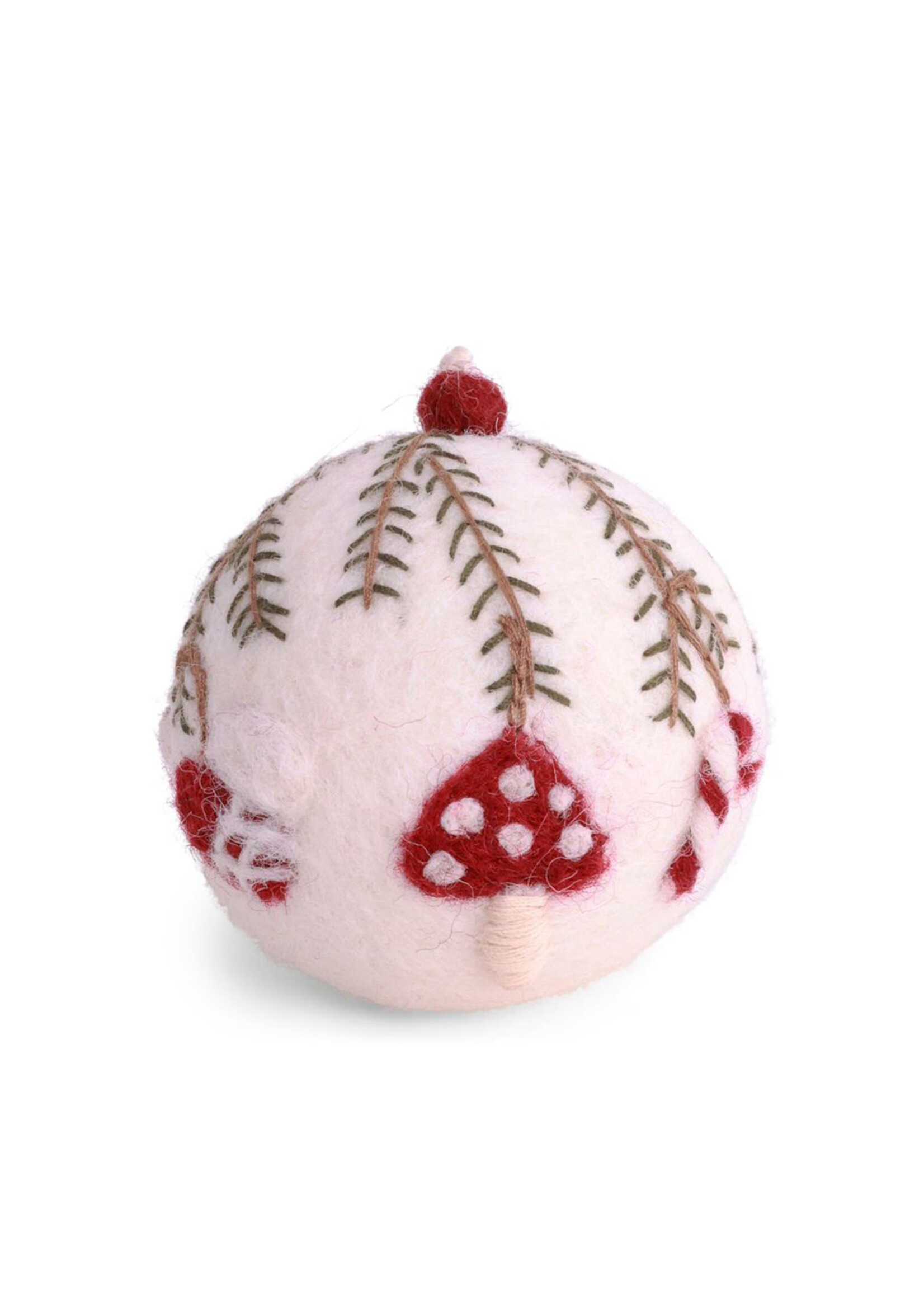 Gry and Sif Felt Bauble Ornament - Ornaments