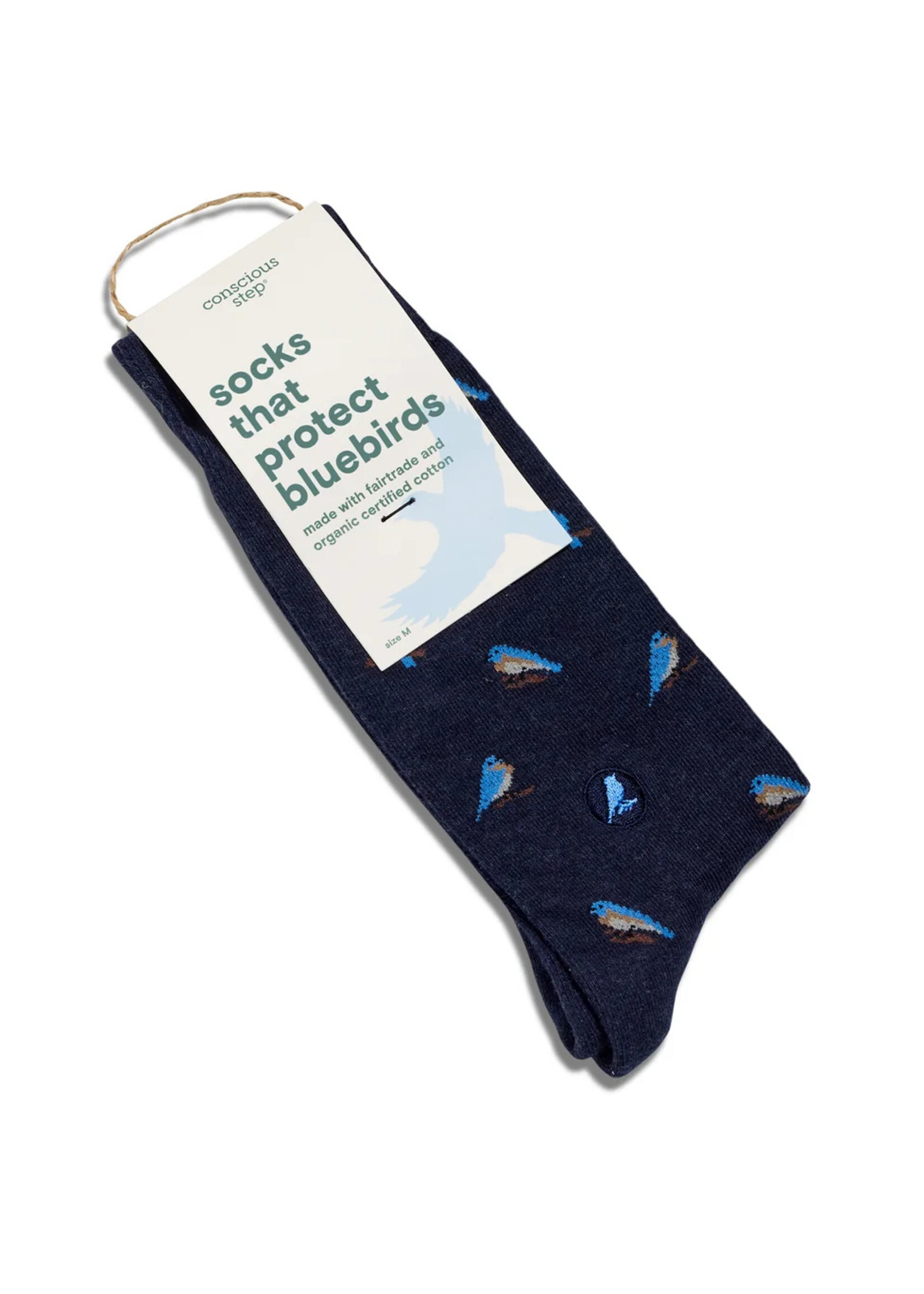 Conscious Step Men's Bluebird Socks