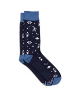 Conscious Step Men's Space Icon Socks