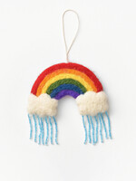 Global Goods Partners Felt Celestial Rainbow Ornament